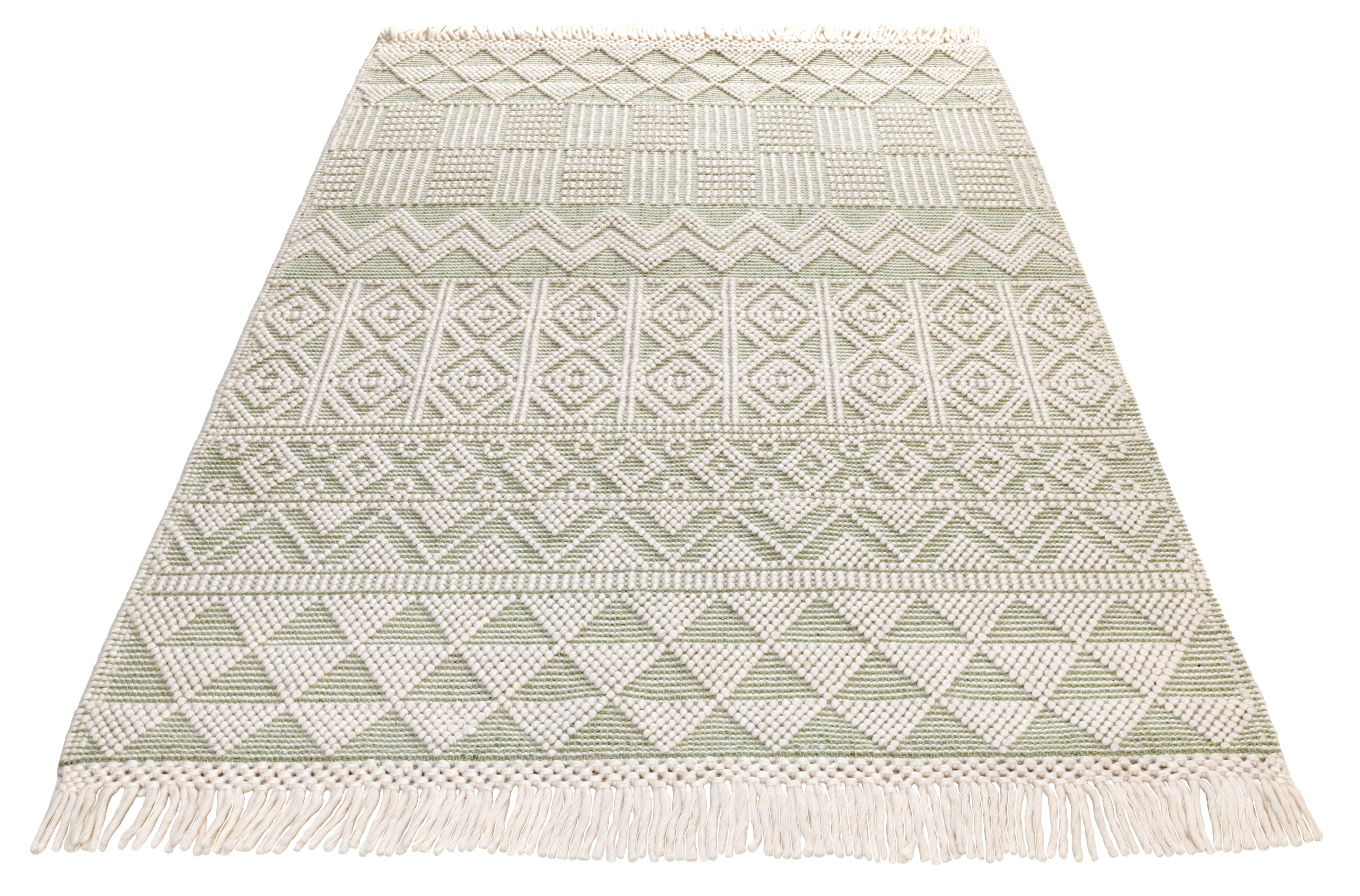 Concept Looms Anya ANYA01 Ivory Mint Rug